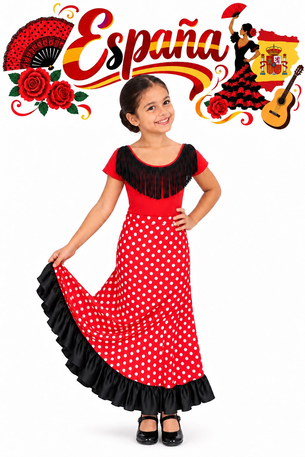 Vestido Típico España Talla 14