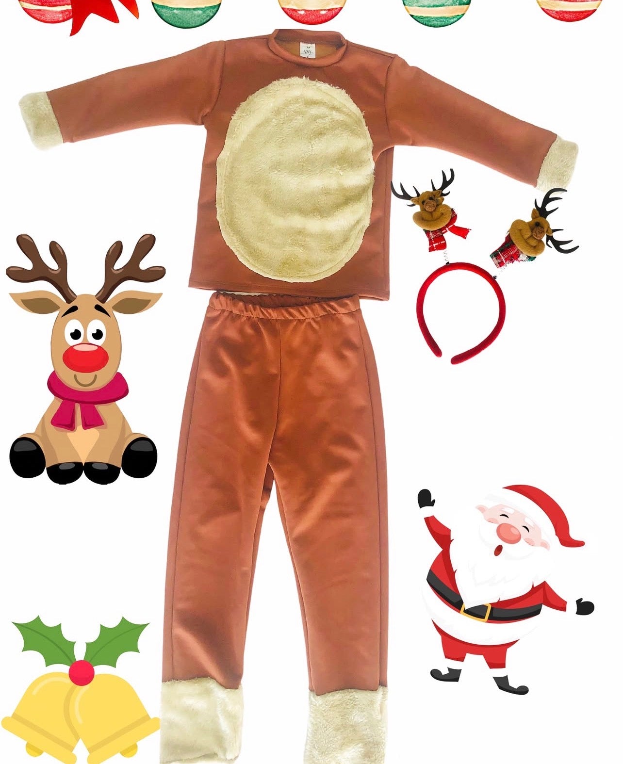 Traje de Reno Niño