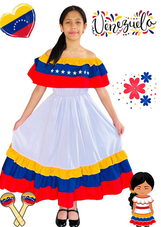 Vestido Típico Venezuela