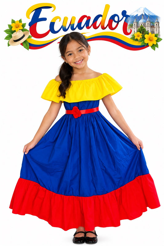 Vestido Tipico Ecuador Talla 6