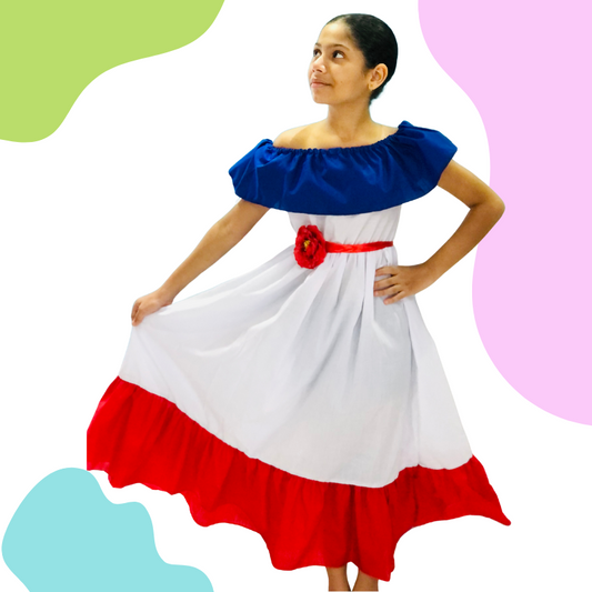 Vestido Típico Costa Rica