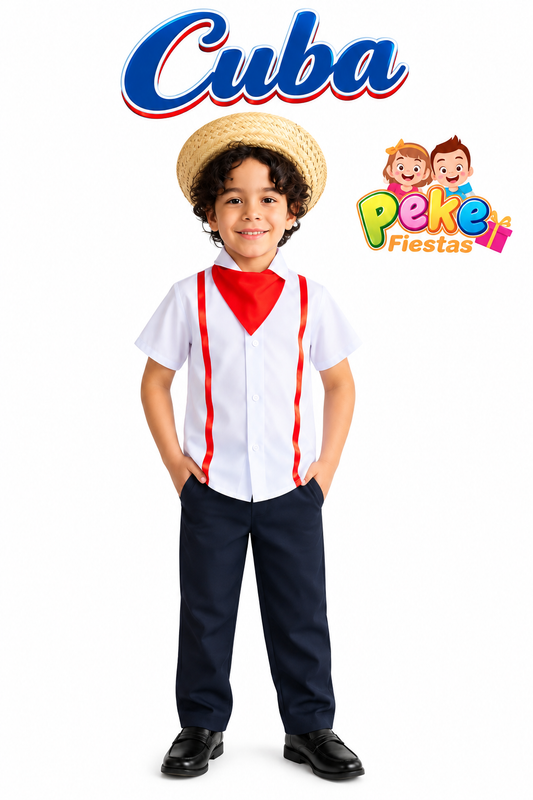 Traje Típico Cubano Talla 2