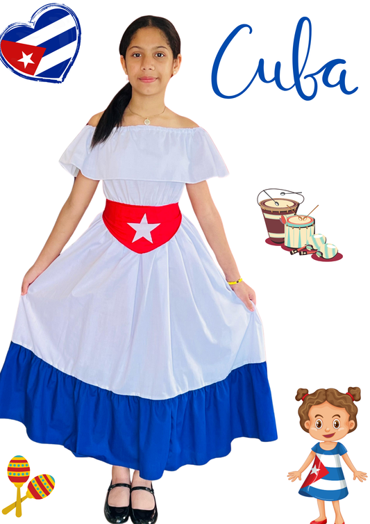Vestido Típico Cubano
