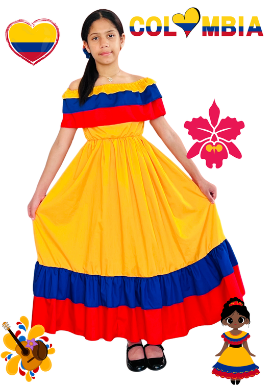 Vestido Típico Colombia
