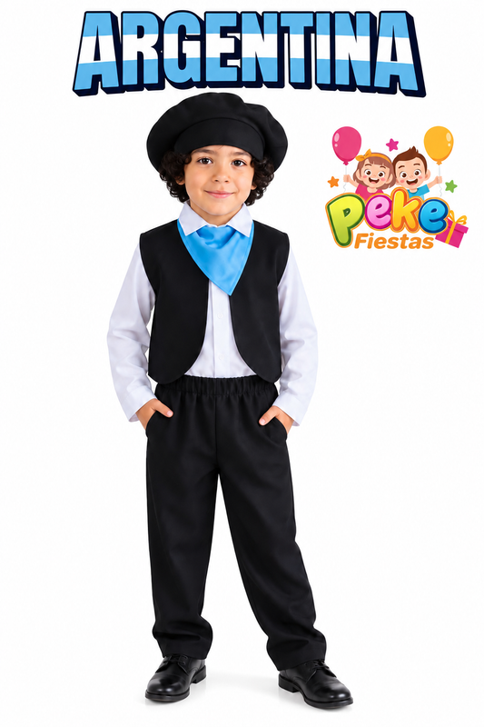 Traje Típico Argentina Talla 4