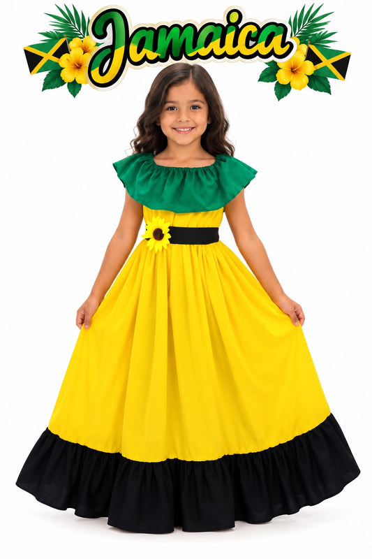 Vestido Tipico Jamaica Talla 4