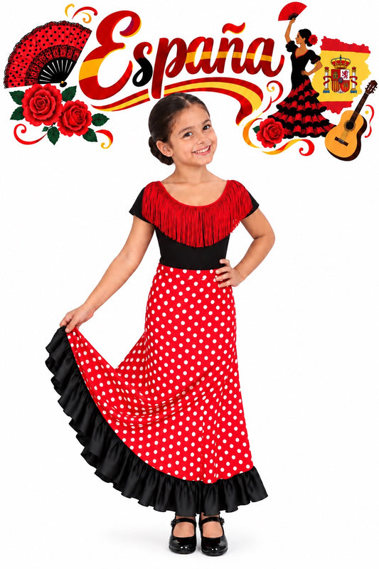 Vestido Típico España Talla 14