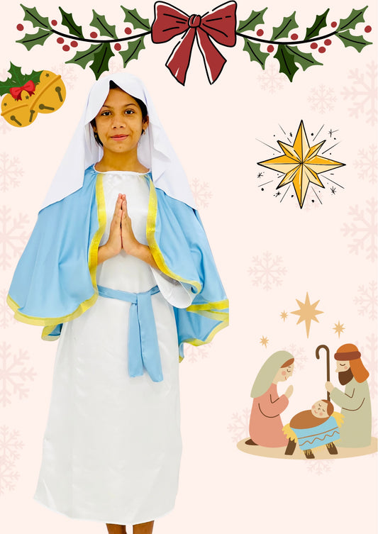 Vestido Túnica de Virgen Maria