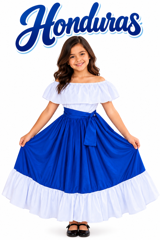 Vestido Tipico Honduras Talla 4