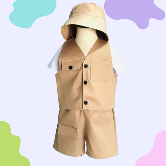 Traje Safari para Nino