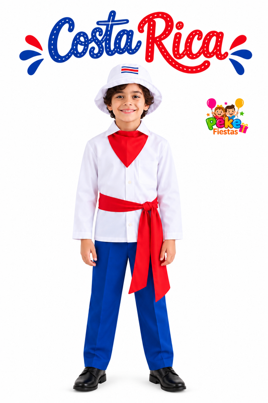 Traje Típico Costa Rica Talla 2