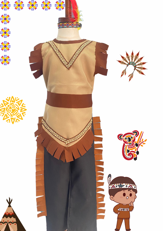 Traje de Indigena para niño