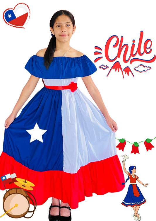 Vestido Típico Chile