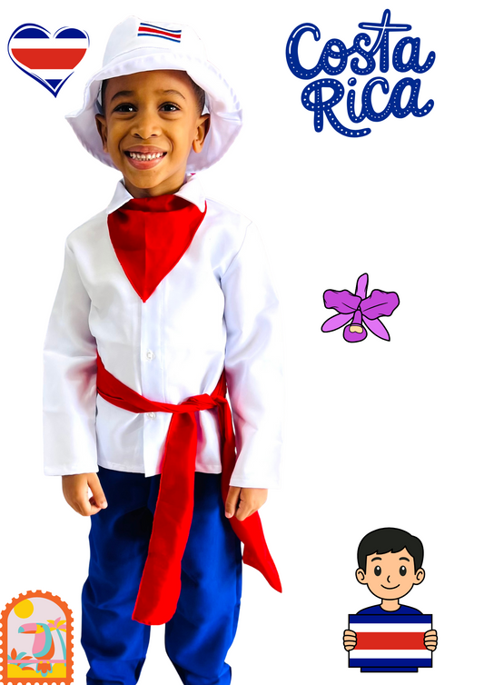 Traje Típico Costa Rica