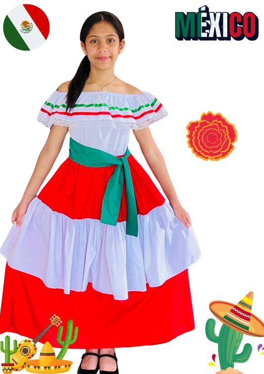 Vestido Típico Mexico