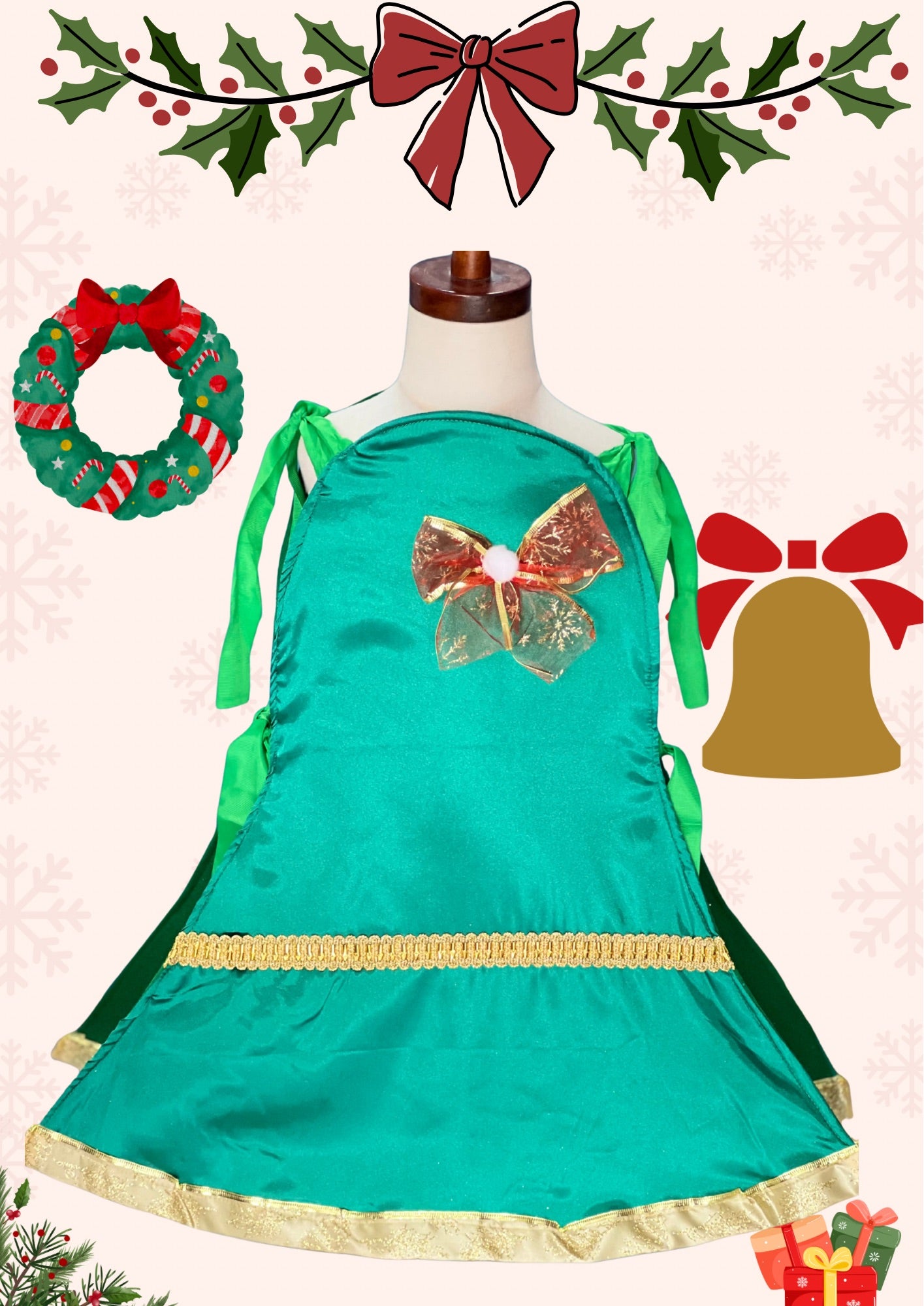Traje Campana Navidad