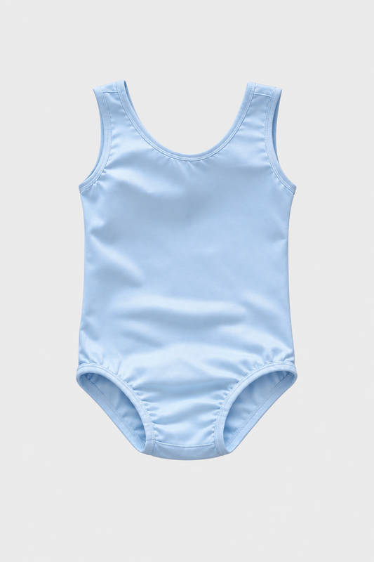Body Azul Claro sin Manga
