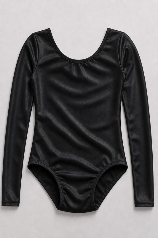 Body Manga Larga Negro