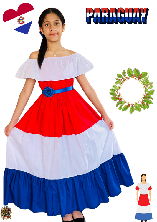 Vestido Típico Paraguay