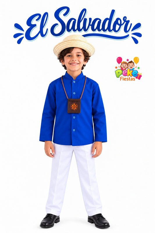Traje Tipico el Salvador Talla 4