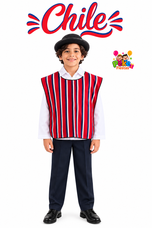 Traje Tipico Chile Talla 8