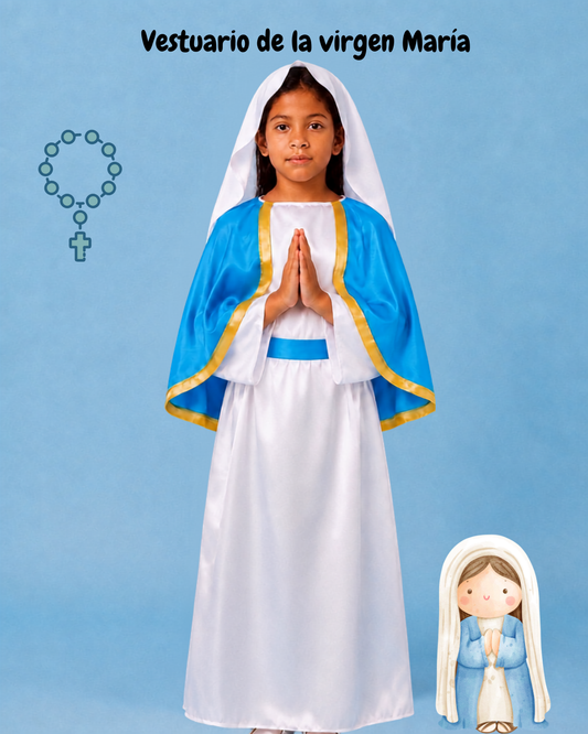 Vestido Virgen Maria Talla 10