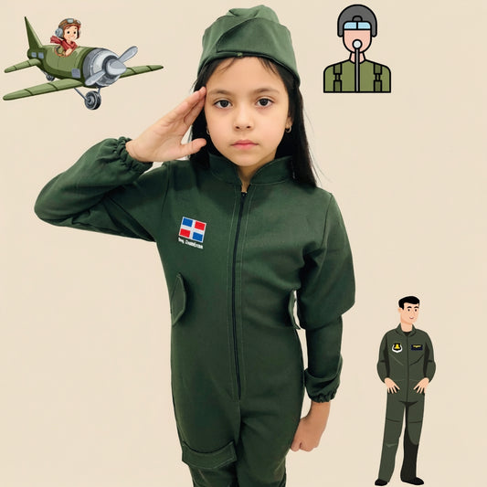 Traje Piloto Militar.